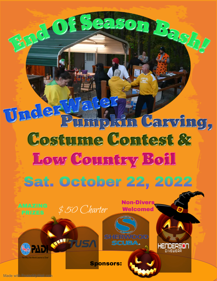 Flyer for an end of the season bash